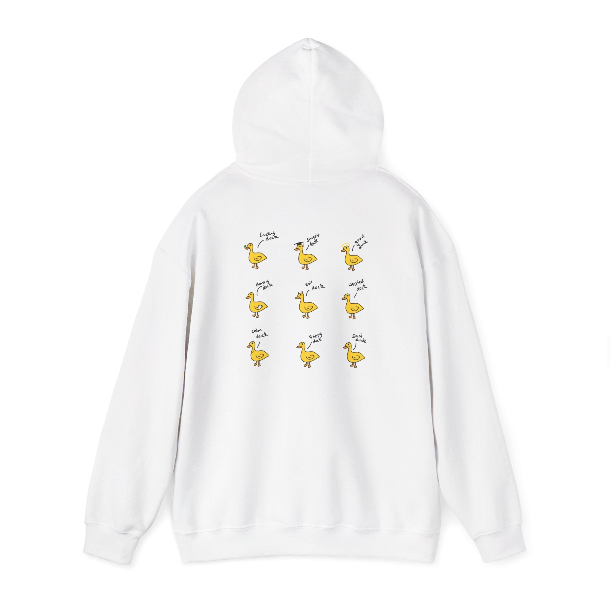 Duck Mood Chart Hoodie
