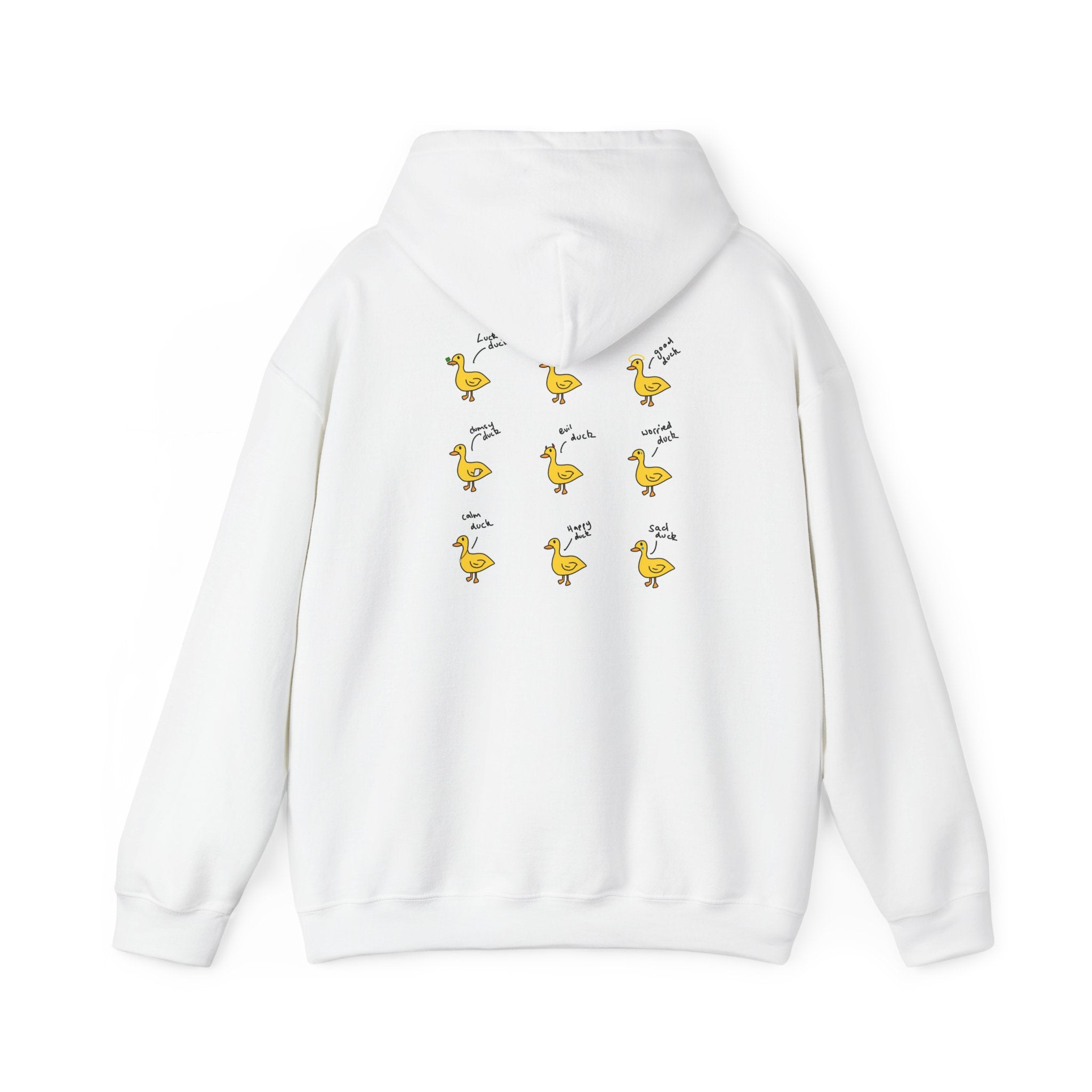 Duck Mood Chart Hoodie