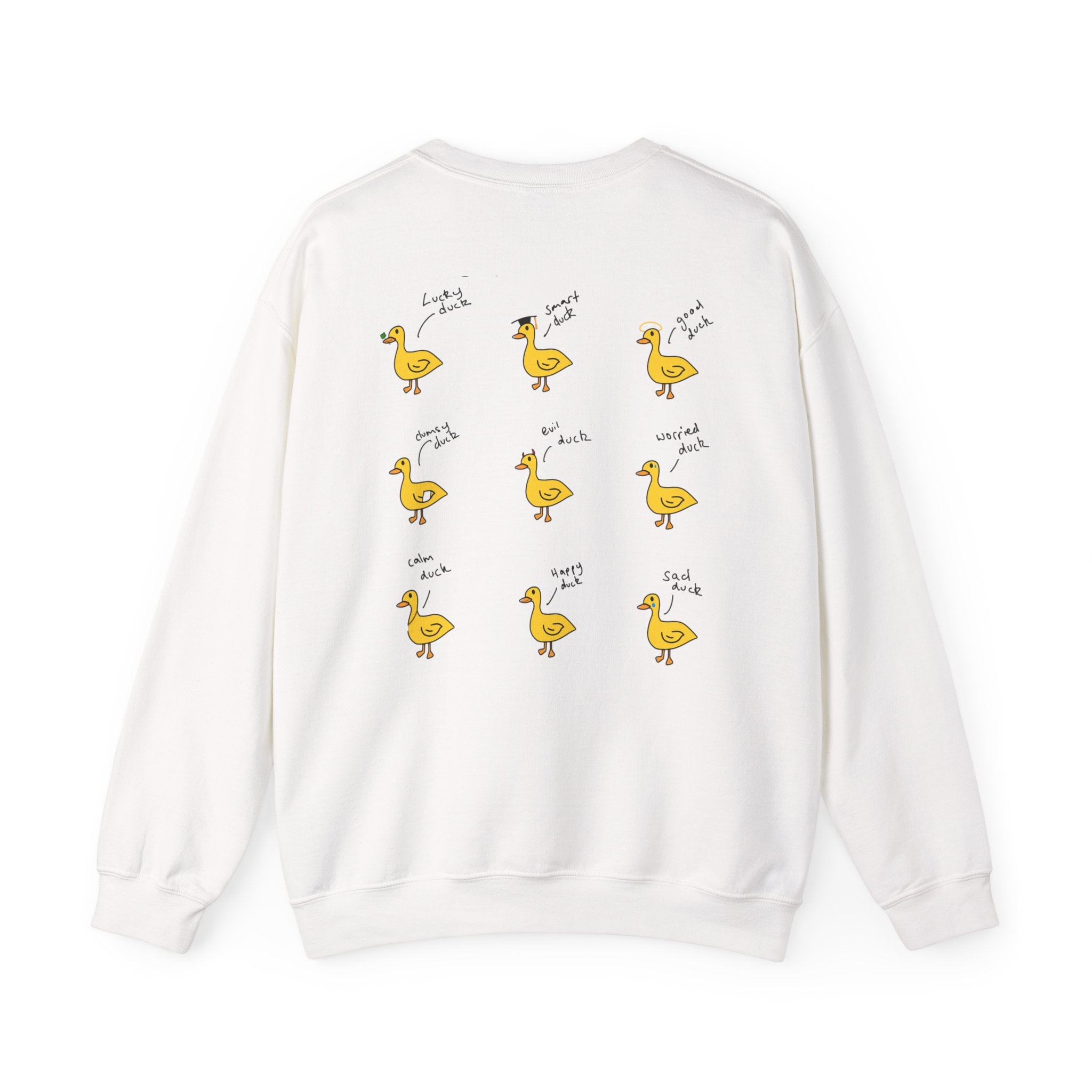 Duck Mood Chart Sweatshirt